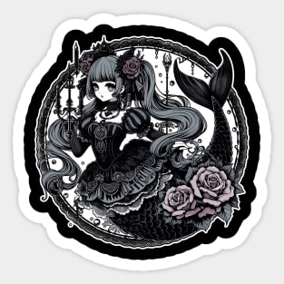 Gothic Mermaid Lolita Sticker